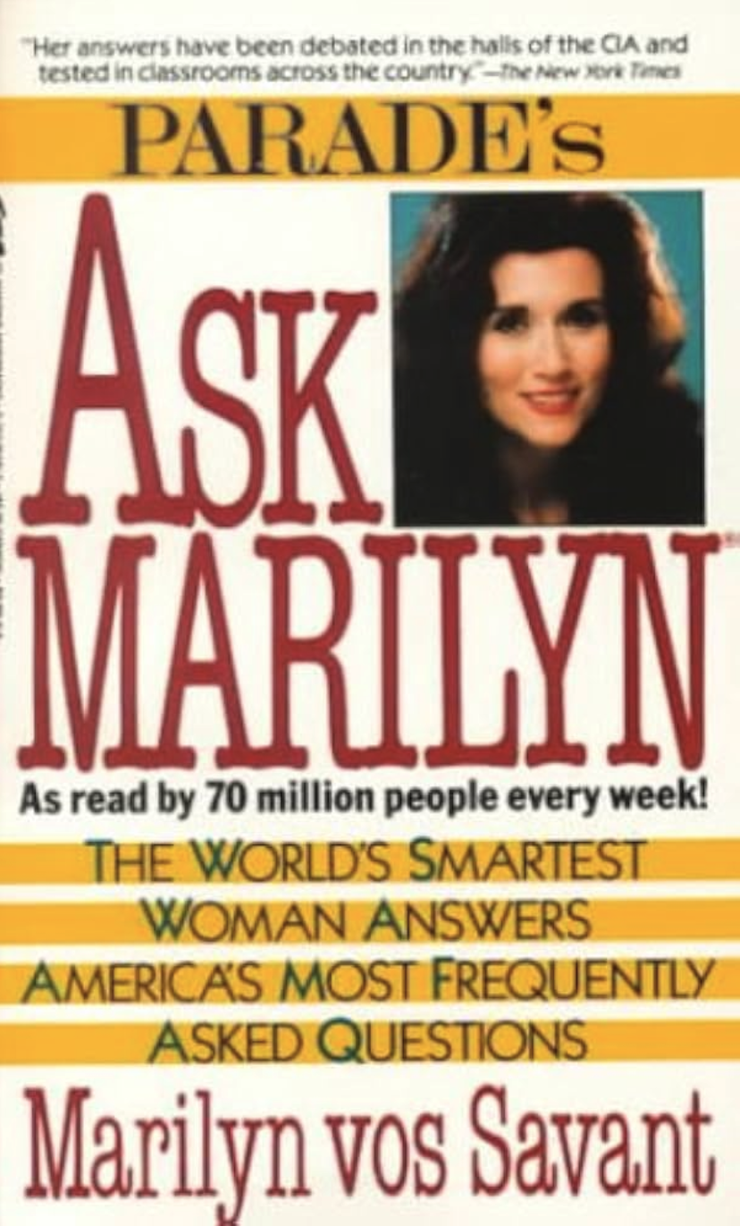 Cover of Parade's Ask Marilyn by Marilyn vos Savant